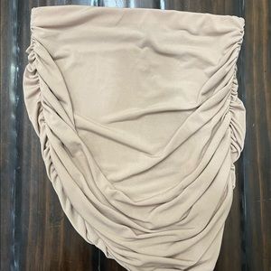 Never worn before cream PrettyLittleThing skirt size 6